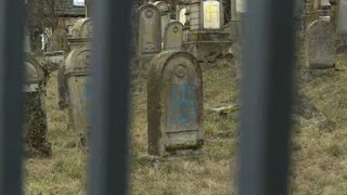 80 graves vandalised at French Jewish cemetery