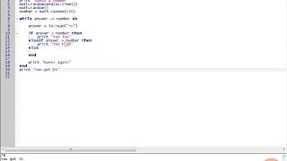 28 - Using Break statement in Lua