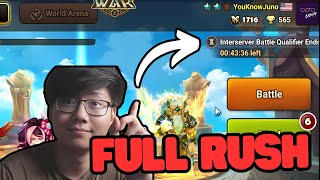 Can I Get G3 in the Interserver RUSH with my New Teams? - Summoners War