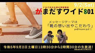 令和5年9月2日（土）がまだすワイド８０１土曜日版