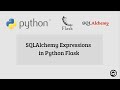SQLAlchemy Expressions for insert(), update() and delete() in Python Flask