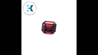 1.35 Ct Natural Rhodolite Garnet - VS – 6.00 x 5.20mm - $35.00 AUD