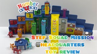 Unboxing numberblocks Step Squad Mission headquarters toy review