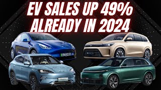 2024's top 10 best selling ELECTRIC CARS worldwide