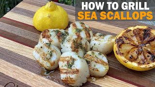 How to Grill SEA SCALLOPS | Weber Q Grill Grates