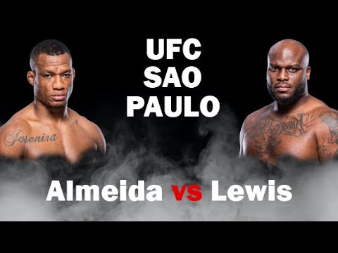 UFC SAO PAULO | ALMEIDA VS LEWIS Full Card Breakdown, Bets, And ...