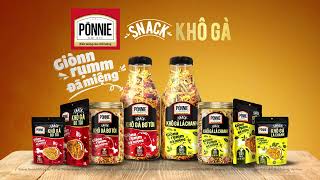KHÔ GÀ GIÒN PONNIE, GIÒN RỤM ĐÃ MIỆNG !!!