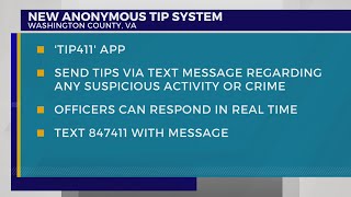 Washington County, Virginia Sheriff’s Office launches anonymous tip system