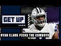 Ryan Clark picks the Cowboys to be the #1 seed in the NFC | Get Up