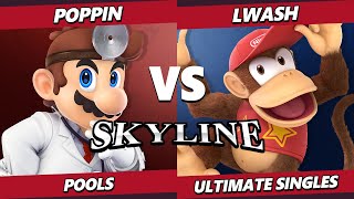 Skyline 2024 - Poppin (Dr. Mario) Vs. Lwash (Diddy Kong) Smash Ultimate - SSBU