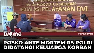 Keluarga Korban Kebakaran Glodok Plaza Datangi Posko Ante Mortem RS Polri | Kabar Petang tvOne