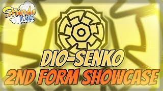 [CODE] *MAX* 2ND FORM DIO SENKO FULL SHOWCASE! | Shindo Life!