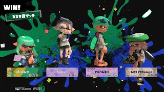 皆さんフェスお疲れ様でした。[スプラトゥーン3]