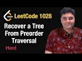 Recover a Tree From Preorder Traversal - Leetcode 1028 - Python