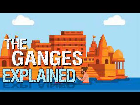 What is the issue with the Ganges river?