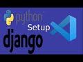 Python 3.9.* and Django in VSCode | Setup Python Interpreter within Virtual Environment with VSCode
