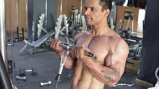 Straight rod pulling biceps cutting workout 💪.#viral #gym .Rise Of sultan.#shekhar Ravjiani #Chorus.