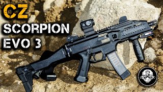 Супер пистолет-пулемет CZ SCORPION EVO 3! Эксклюзивный обзор! Оружие элитного спецназа!