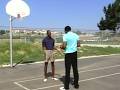 Michael Jordan and Elvin Hayes on The Big E's NCAA Game of the Century (1968): UCLA @ Houston | 1988