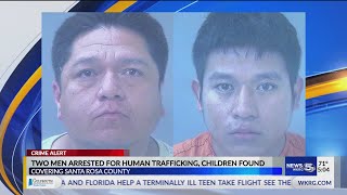 VIDEO: SRCSO: Two men arrested for human trafficking, two children found with them