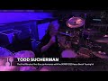 todd sucherman the first minute back on stage in 25 with sonor