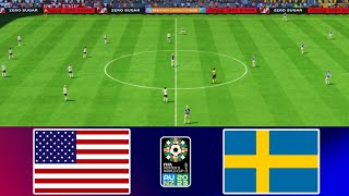 FIFA 23 - USWNT vs. SWEDEN | June 3, 2024 | FIFA Women's World Cup 2023 | PS5 Gameplay