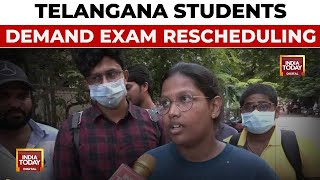 Telangana Students Protest Against Group 1 Exam Amid Reservation Concerns | India Today