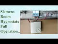 #Siemens QFA1001 Room Hygrostats Full Operation / #hvac / #controlsandsystems