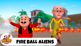 Fire Ball Aliens | एलियंस बना आग का गोला | Motu-Patlu Ep 225 | Motu Patlu TV Show 2025 Hindi