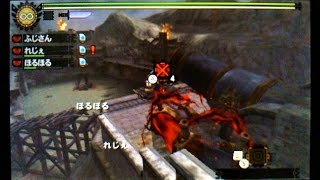 【MH4G】村　錆びたクシャルダオラ