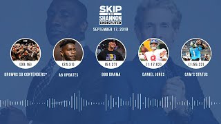 UNDISPUTED Audio Podcast (9.17.19) with Skip Bayless, Shannon Sharpe & Jenny Taft | UNDISPUTED