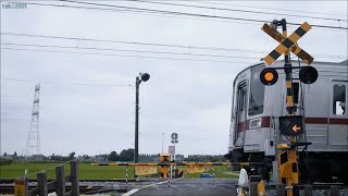 東武伊勢崎線　第203号踏切道