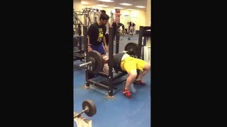 [Week 12 PM3, Bench 1] 270lb x 3