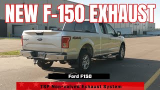 NEW Texas Speed 21-24 Ford F150 5.0 Valved / Non Valved Catback Exhaust