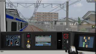 Bve5 7 tasc運転 常磐緩行線  綾瀬→取手 JRE233 2000 10両