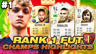 FUT CHAMPIONS HIGHLIGHTS! NO GOALS CONCEDED? FIFA22 ULTIMATE TEAM