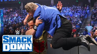 Pat McAfee brawls with Austin Theory during SmackDown broadcast: SmackDown, March 11, 2022