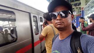 delhi metro train#vlog video#amrit lwagun@apphia studio htd#