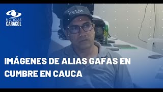 En calidad de gestor de paz, alias Gafas asistió a reunión del Gobierno con disidencias en Cauca