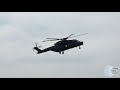 danish airshow 2018 rdaf eh 101 merlin 4k