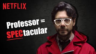 Professor Adjusting His Glasses For 30 Seconds | Money Heist | La Casa De Papel | Netflix India