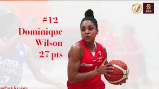 Dominique Wilson 27 pts vs Wisła CanPack Kraków
