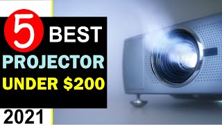 Best Projector 2021 🏆 Top 5 Best Projector under $200