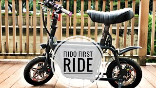 First Fiido eScooter Ride