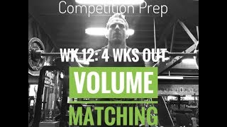 Competition Prep: Week 12 - Volume Matching