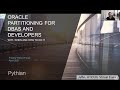 Oracle Partitioning for DBAs and Developers: Why, when and how to do it (EN)