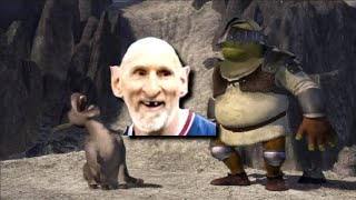 Shrek and Donkey ROAST Messi