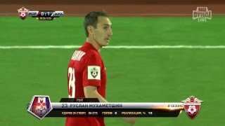 Ruslan Mukhametshin's goal. FC Mordovia vs Amkar | RPL 2015/16