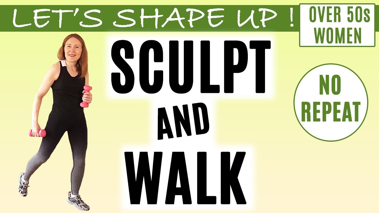 WALKING WORKOUT WITH LIGHT WEIGHTS FOR WOMEN OVER 50 | Lively Ladies ...