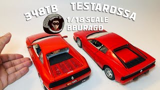 オトナのオモチャ！？ブラーゴ　1/18 フェラーリ348TB・テスタロッサ　レビュー！ / Diecast review